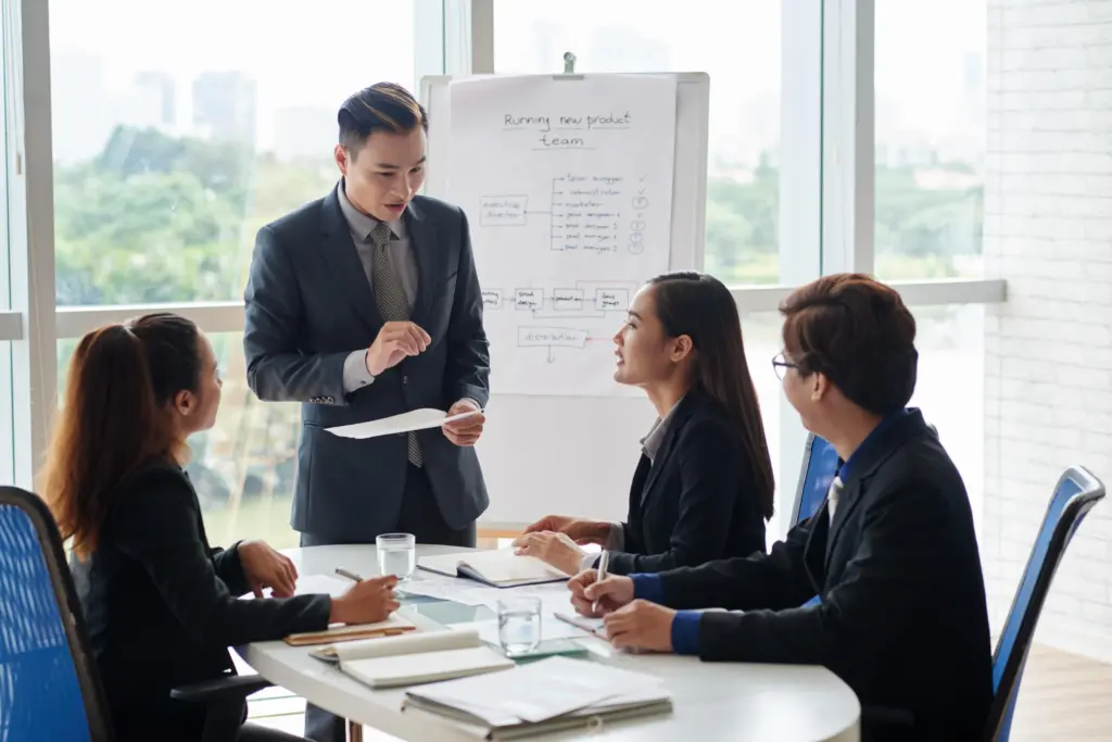 analyzing statistical data with colleagues (1)