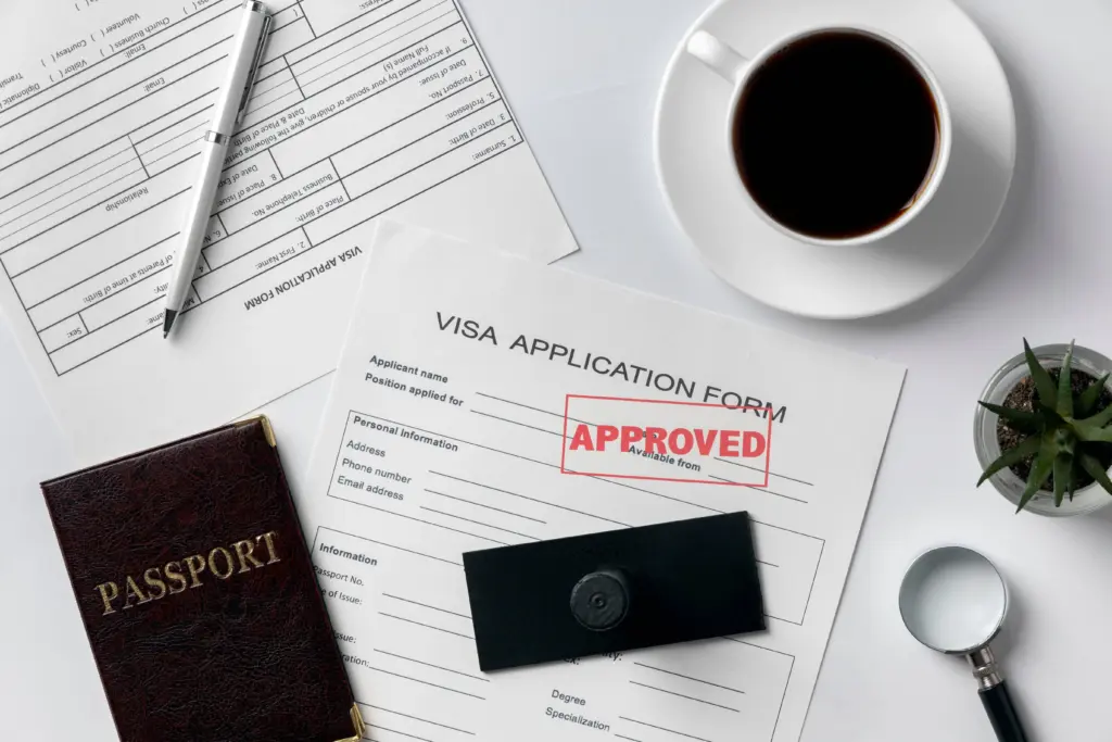 flat lay visa application assortment (2) (1)