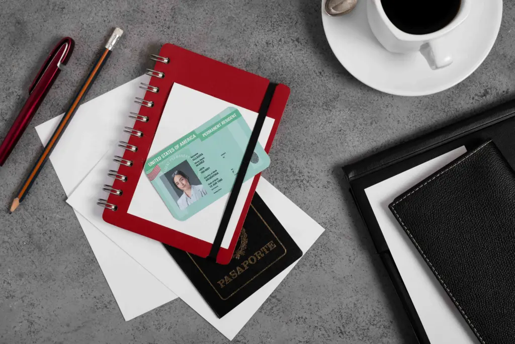 top view green card application (2) (1)