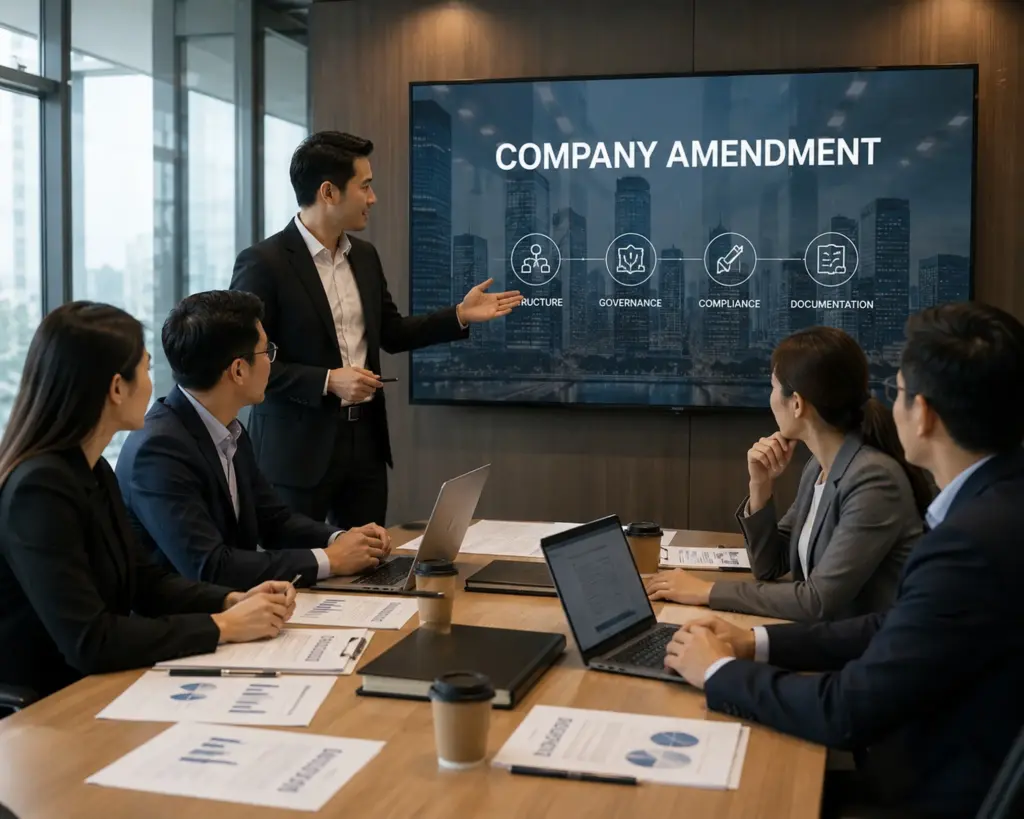 company amandement